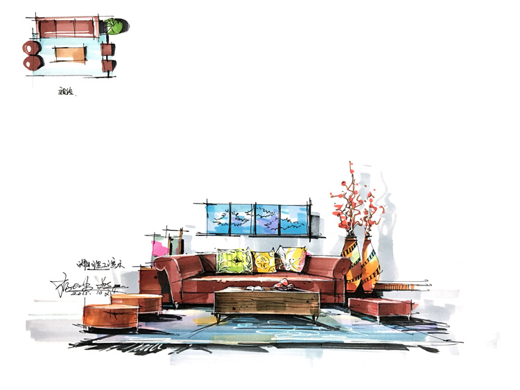 室内考研快题 室内考研快题